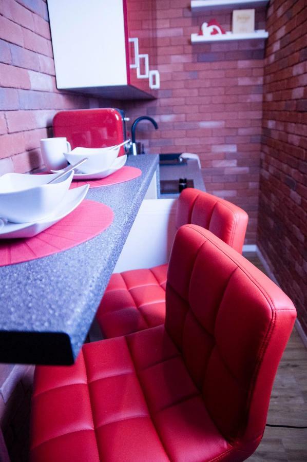 Jacuzzi Apartment Red Krakow Dış mekan fotoğraf